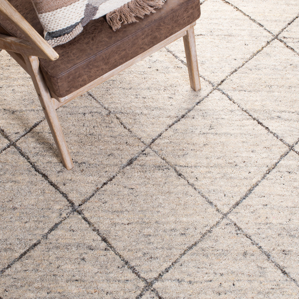 Safavieh Micro-Loop Collection HIM423A Rug, Ivory, 8' X 10'
