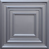 Pearl White 3D Ceiling Panels, 2'x2', 4 Sq Ft