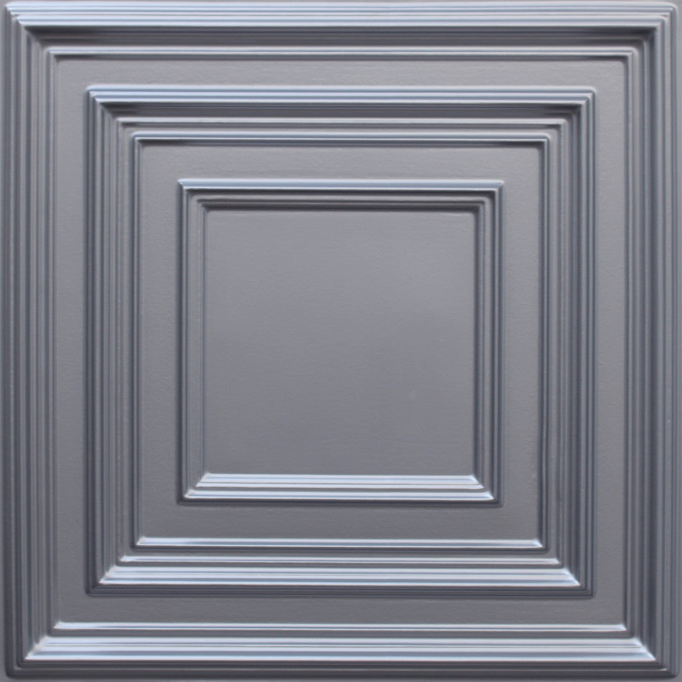 Pearl White 3D Ceiling Panels, 2'x2', 4 Sq Ft