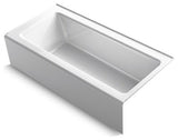 Kohler Bellwether 66" X 32" Alcove Bath w/ Right-Hand Drain, White