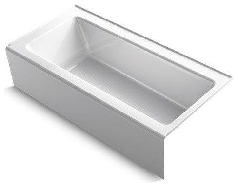 Kohler Bellwether 66" X 32" Alcove Bath w/ Right-Hand Drain, White