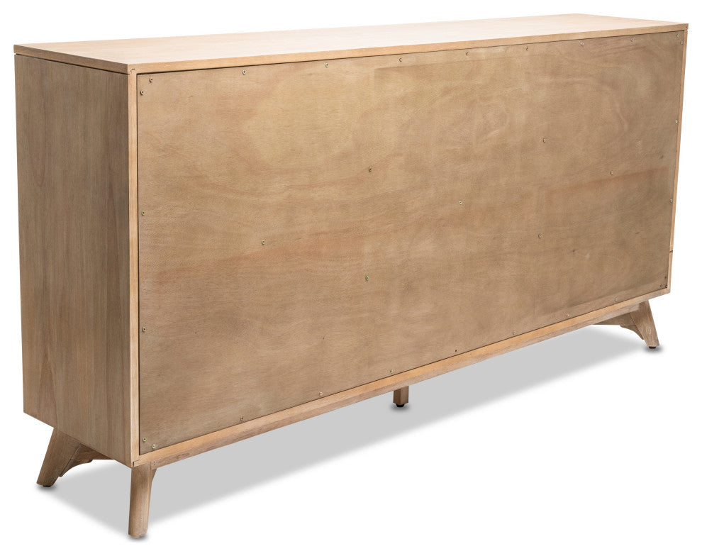 Laguna 3-Door Credenza, TV Stand, Entertainment Unit, Hallway Dresser