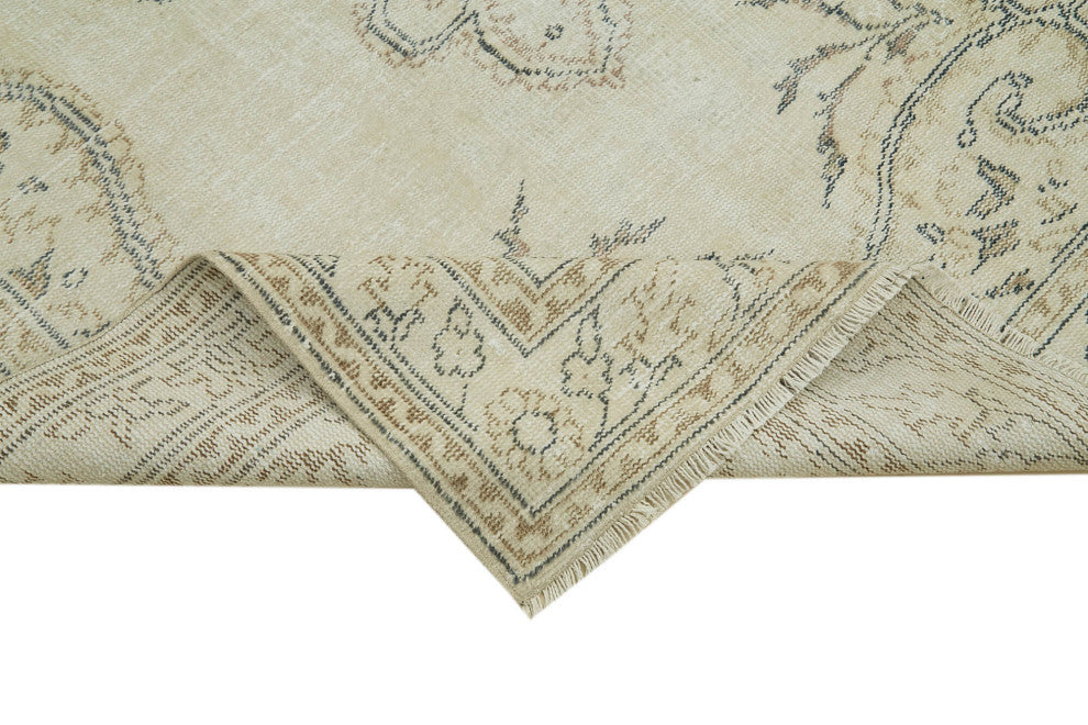 Rug N Carpet - Handmade Turkish 5' 7'' x 8' 10'' One-of-a-Kind Wool Area Rug