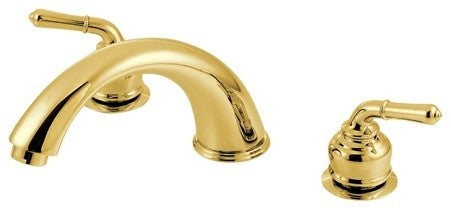 Kingston Brass Roman Tub Faucet, Polished Brass