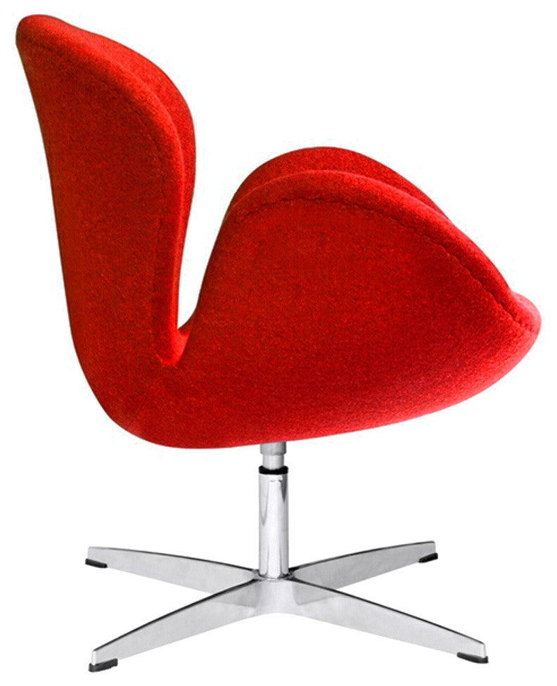 Modern Classics Swan Chair Fabric, Orange