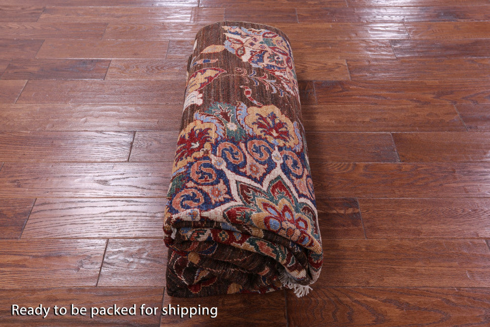 5' 8" X 7' 2" Persian Tabriz Hand Knotted Wool Rug Q11272