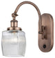 Innovations 918-1W-AC-G302-LED 1-Light Sconce, Antique Copper