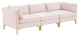 Ardent Performance Velvet Sofa - Pink
