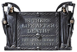 Design Toscano Life After Death No Trespassing Plaque