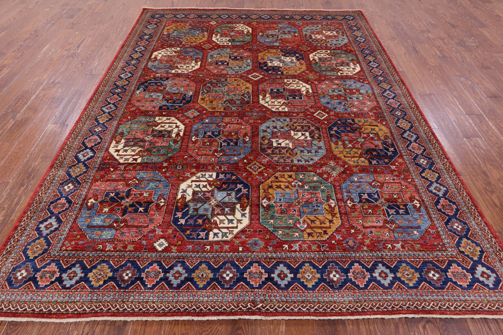 8' 0" X 10' 4" Bokhara Handmade Wool Rug - Q12427
