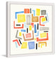 Marmont Hill, "Square Maze" by Nikki Galapon Framed Painting Print, 24x24
