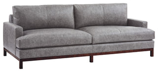 Horizon Leather Sofa Bronze