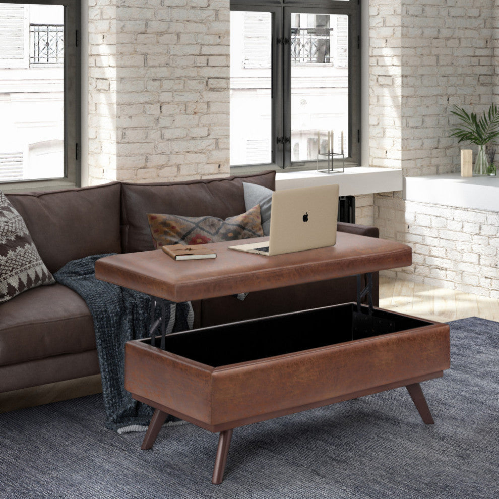 Owen Lift Top Large Coffee Table Storage Ottoman