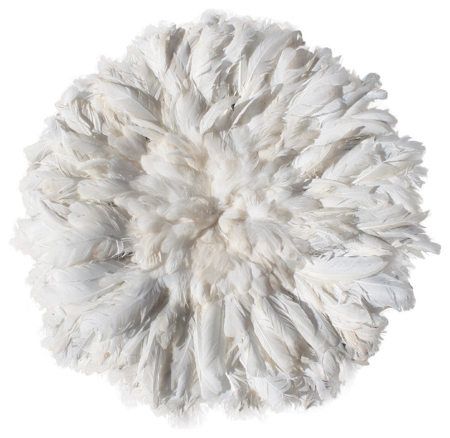 White Ivory Juju Hat Decor