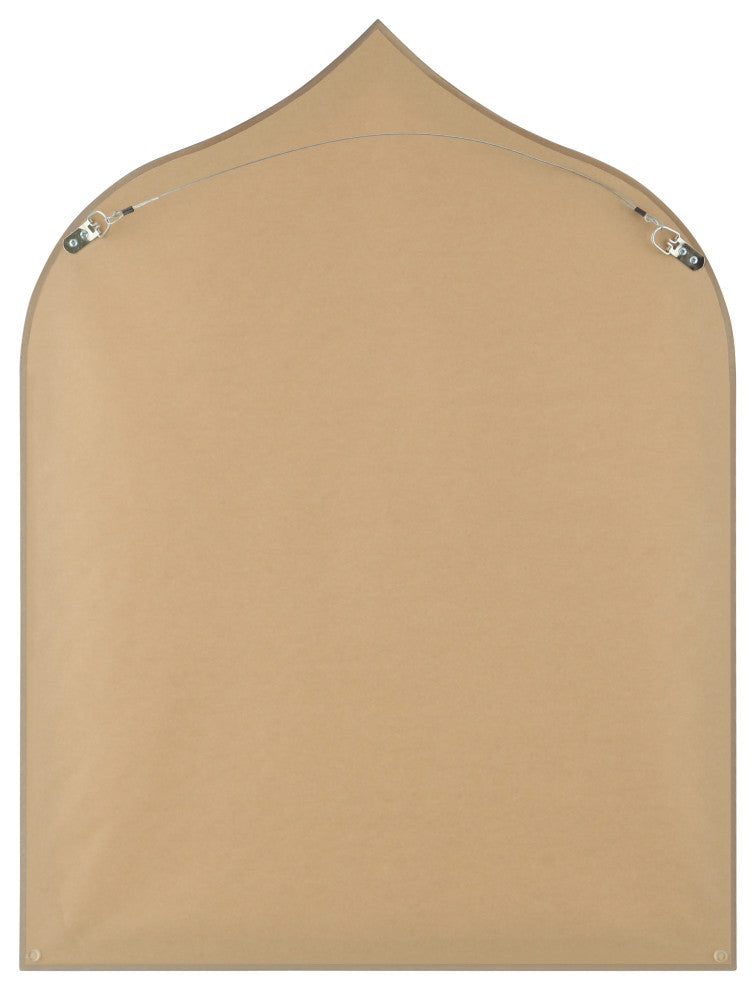 Verdon Framed Vanity Mirror, Teardrop Cathedral, 24.4"x32.4", Autumn Bronze