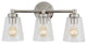 Wilshire three light vanity
