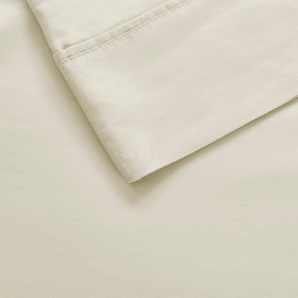 Beautyrest 1000 Thread Count Thermal Management Sheet Set, Ivory, Full