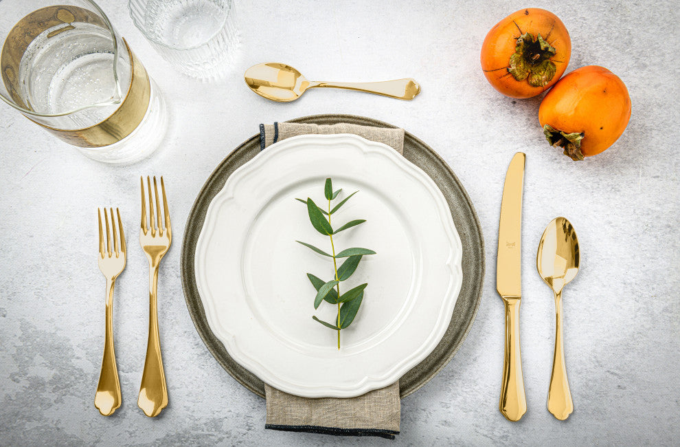 Dolce Vita Serving Set, Gold, 2 Pcs.