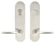 Stratus Lever, Tubular Entry, Single Cylinder, Right Hand, Satin Stainless Steel