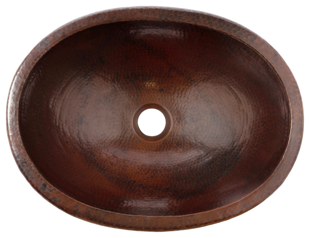 Schrodinger 17" Dual Flex Bathroom Sink in Copper