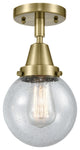 Innovations Lighting 447-1C-AB-G204-6-LED Beacon 1 Light 6" Flush Mount