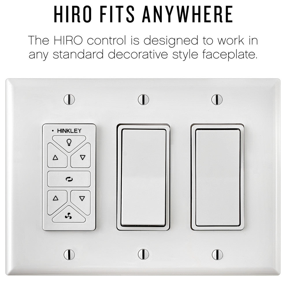 Hinkley Swell 60" Indoor/Outdoor Ceiling Fan, Matte Black