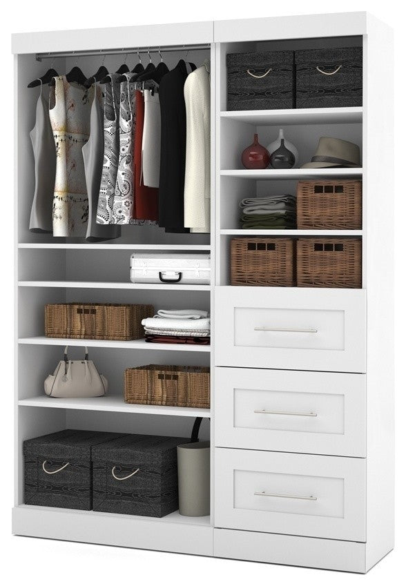 Bestar Pur By Bestar 61 Classic Kit, White