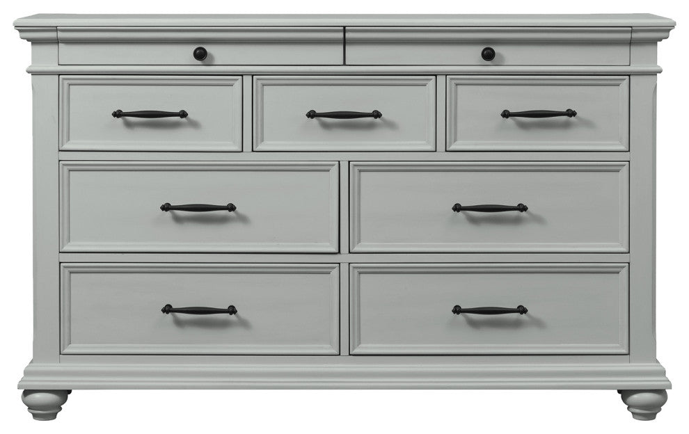 Picket House Brooks 9 Drawer Dresser, Gray