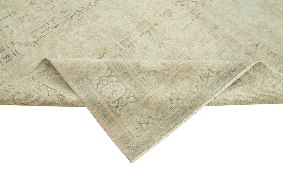 Rug N Carpet - Handmade Turkish 6' 7'' x 9' 9'' Unique Area Rug