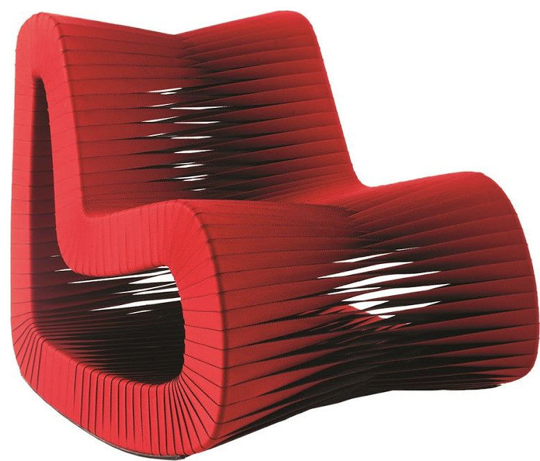 Seat Belt Rocking Chair, Black/Black