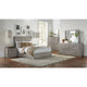 Modus Alexandra 5 Piece Queen Platform Bed Set With Chest, Rustic Latte