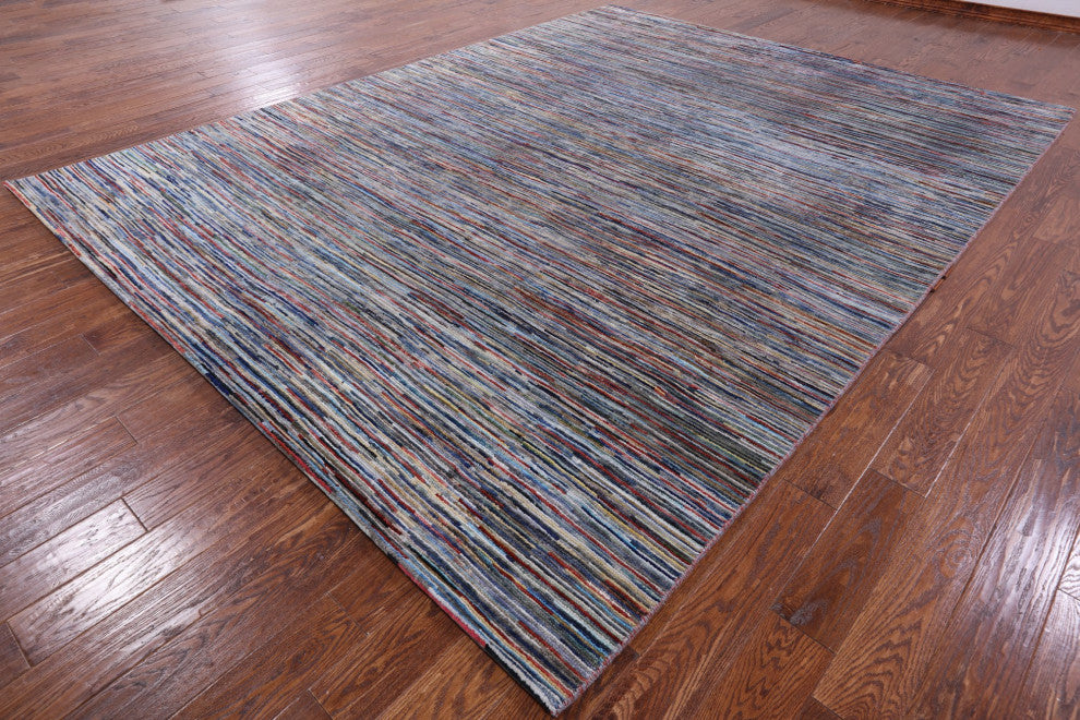 9' 0" X 11' 9" Persian Gabbeh Hand Knotted Rug Q6930