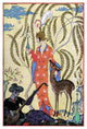 "Persia" Digital Paper Print by Georges Barbier, 42"x62"