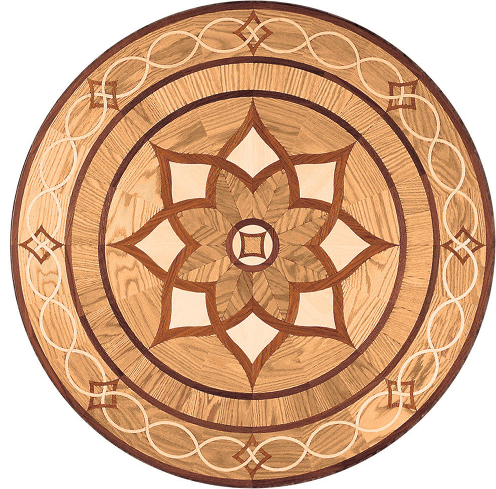Arizona Wood Medallion, 36" Prefinished, 3/4" Thick