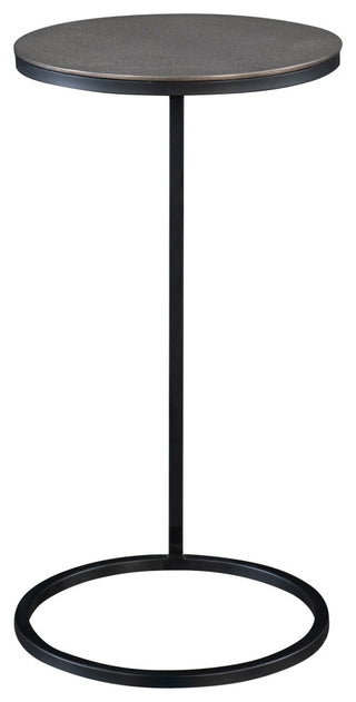 Uttermost Brunei Nickel Accent/Drink Table