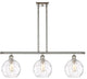 Innovations 516-3I-PN-G1215-8 3 Light Island Light, Polished Nickel