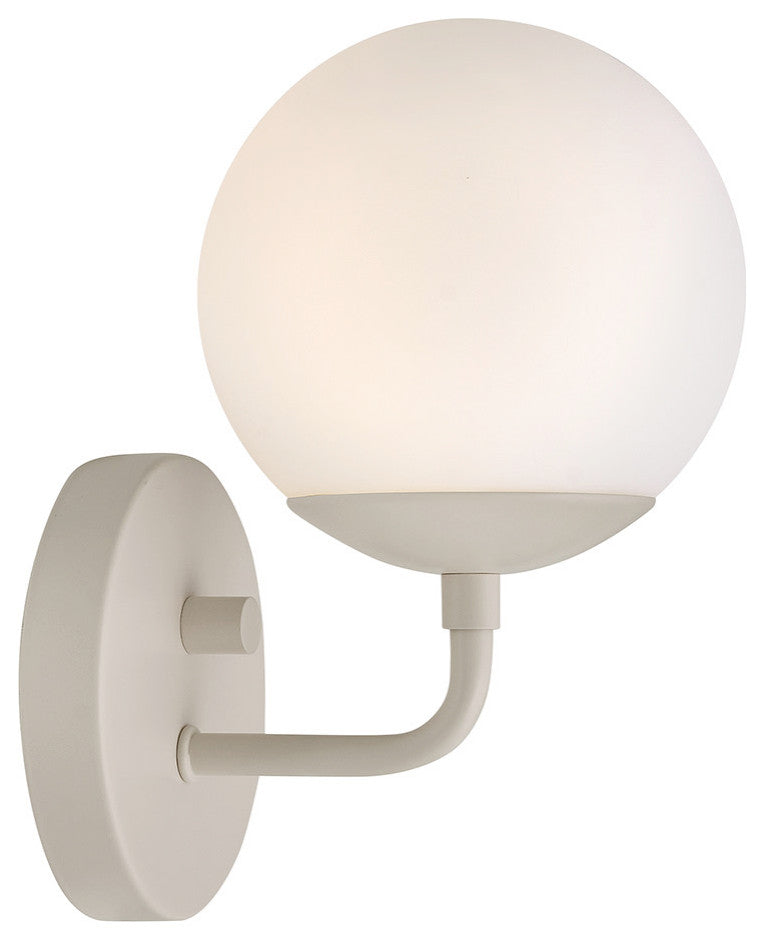 Lark Julep Medium Single Light Sconce, Light Taupe