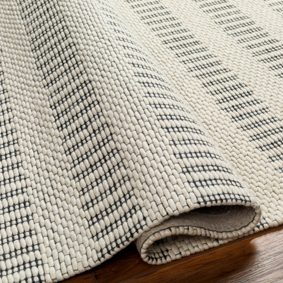 Nevada NVD-2304 Beige Hand Woven 6' x 9' Rug