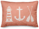 Coastal Icons Coral 14x20 Pillow