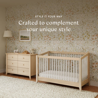 Sprout 6-Drawer Double Dresser, Washed Natural