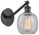 Innovations 317-1W-BK-G105-LED 1-Light Sconce, Matte Black