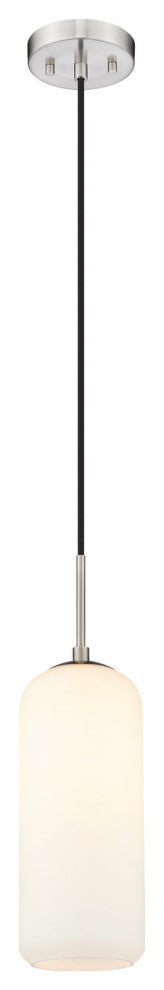 Zlite 732P17-BN 1-Light Pendant, Matte Opal
