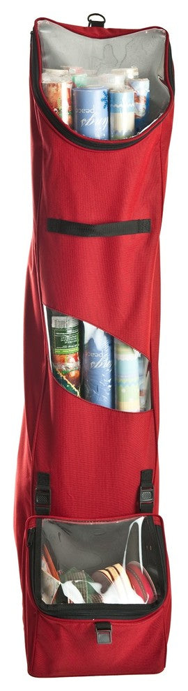 Over The Door Hanging Wrapping Paper Storage Container