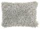 Mina Victory DL660 Throw Pillow, Silver, 14"x20"