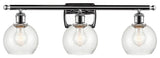 Innovations 516-3W-PC-G124-6 3 Light Bath Vanity Light, Polished Chrome