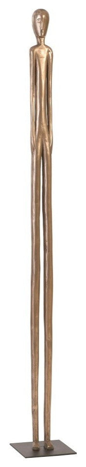 Bulol Sculpture, Polished Bronze, Large