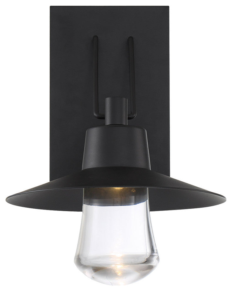 Suspense 15" LED Outdoor Wall-Light 3000K, Black