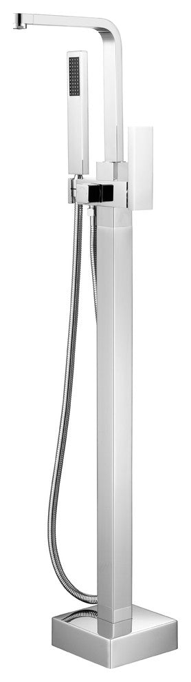 Vanity Art Freestanding Tub Faucet, Polished Chrome