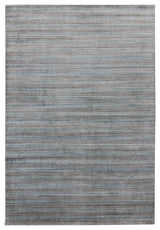 Rufina Handmade Wool Blend Area Rug, Gray/Blue, 3'x5'