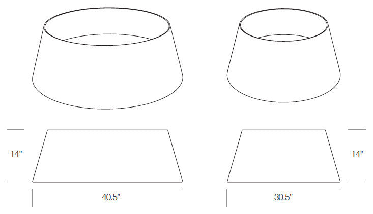 Plodes Cone Fire Pit, Carbon, 30.5", 1/4" Cor-Ten Steel Plate